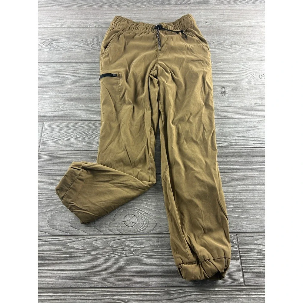 Weatherproof Vintage Youth Boys' Utility Pocket Pull-On Tech Jogger Tan Size M